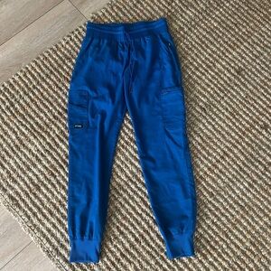 Royal blue Grey’s Anatomy Small Jogger scrub pants